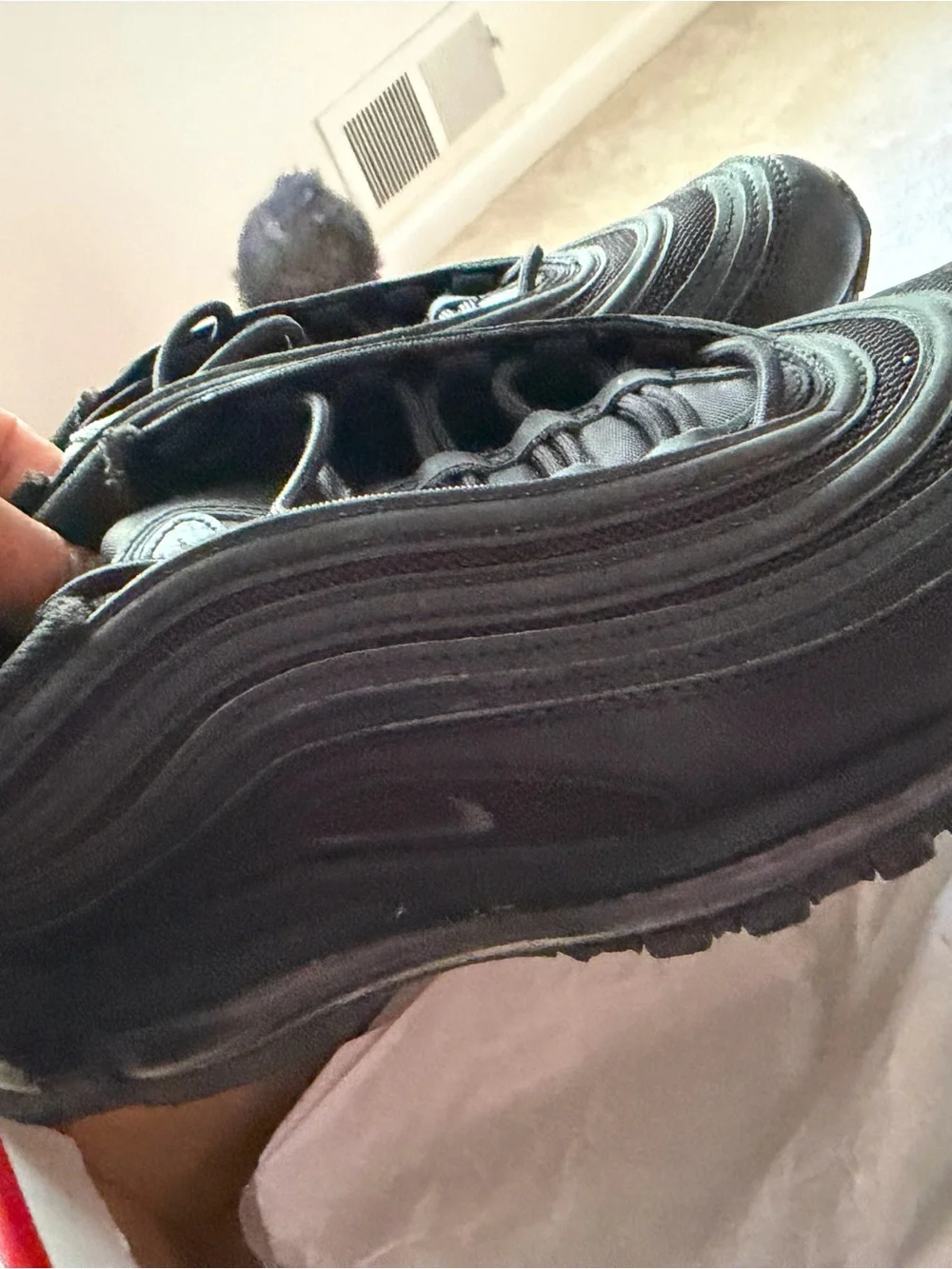 Nike women’s Air Max 97 in Black